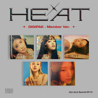 (G)I-DLE - Special Album HEAT (Digipack Member Version)