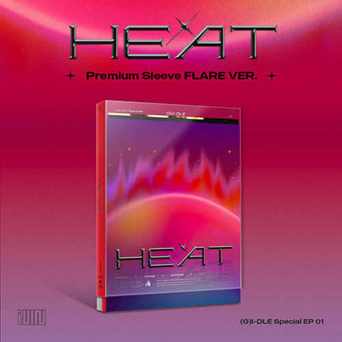 (G)I-DLE - Special Album HEAT (SLEEVE / FLARE Ver.)