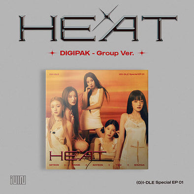 (G)I-DLE - Special Album HEAT (Digipack Group Version)