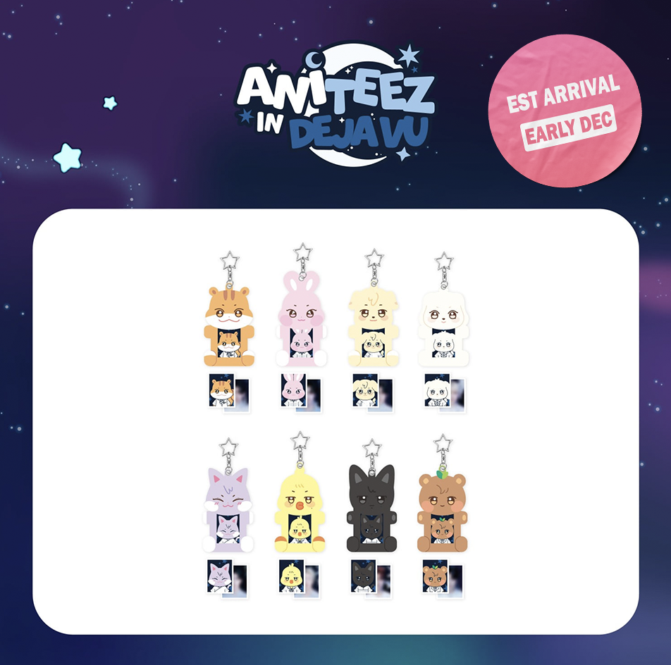 [PRE-ORDER] ATEEZ - ANITEEZ IN DEJA VU (Acyrlic Magnetic ID Photo Holder)