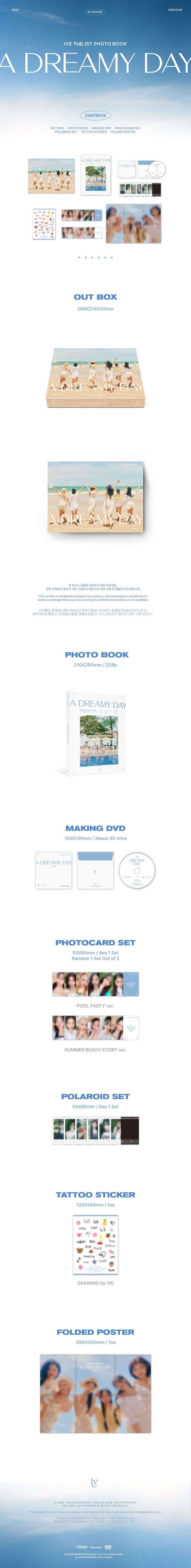 IVE - The 1st Photobook A DREAMY DAY