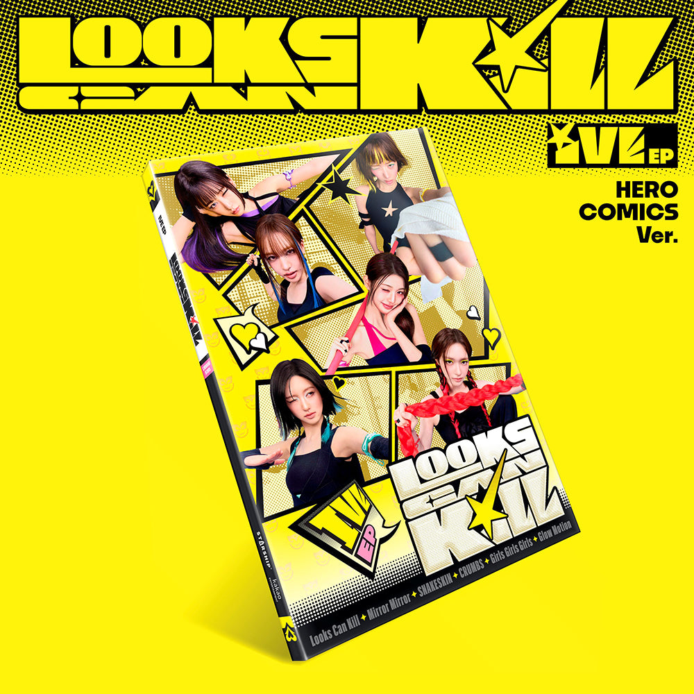 [PRE-ORDER] IVE - EP 'Looks Can Kill'  (HERO COMICS ver.)