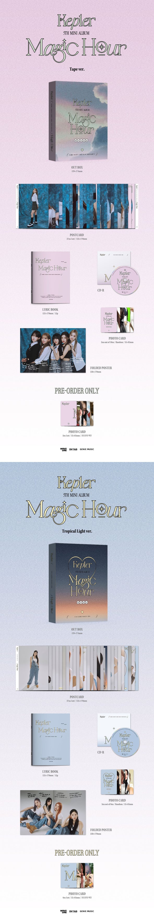 KEP1ER - 5th Mini Album (Unit Version)