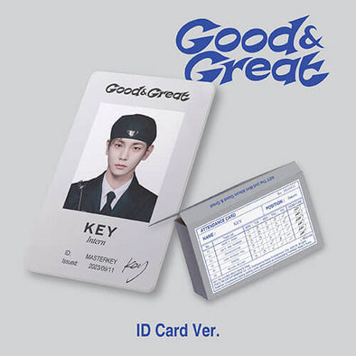 KEY - 2nd Mini Album Good & Great (ID Card)