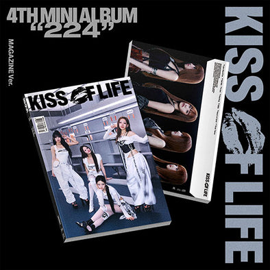 [PRE-ORDER] KISS OF LIFE - 4th Mini Album '224' (Magazine Ver.)