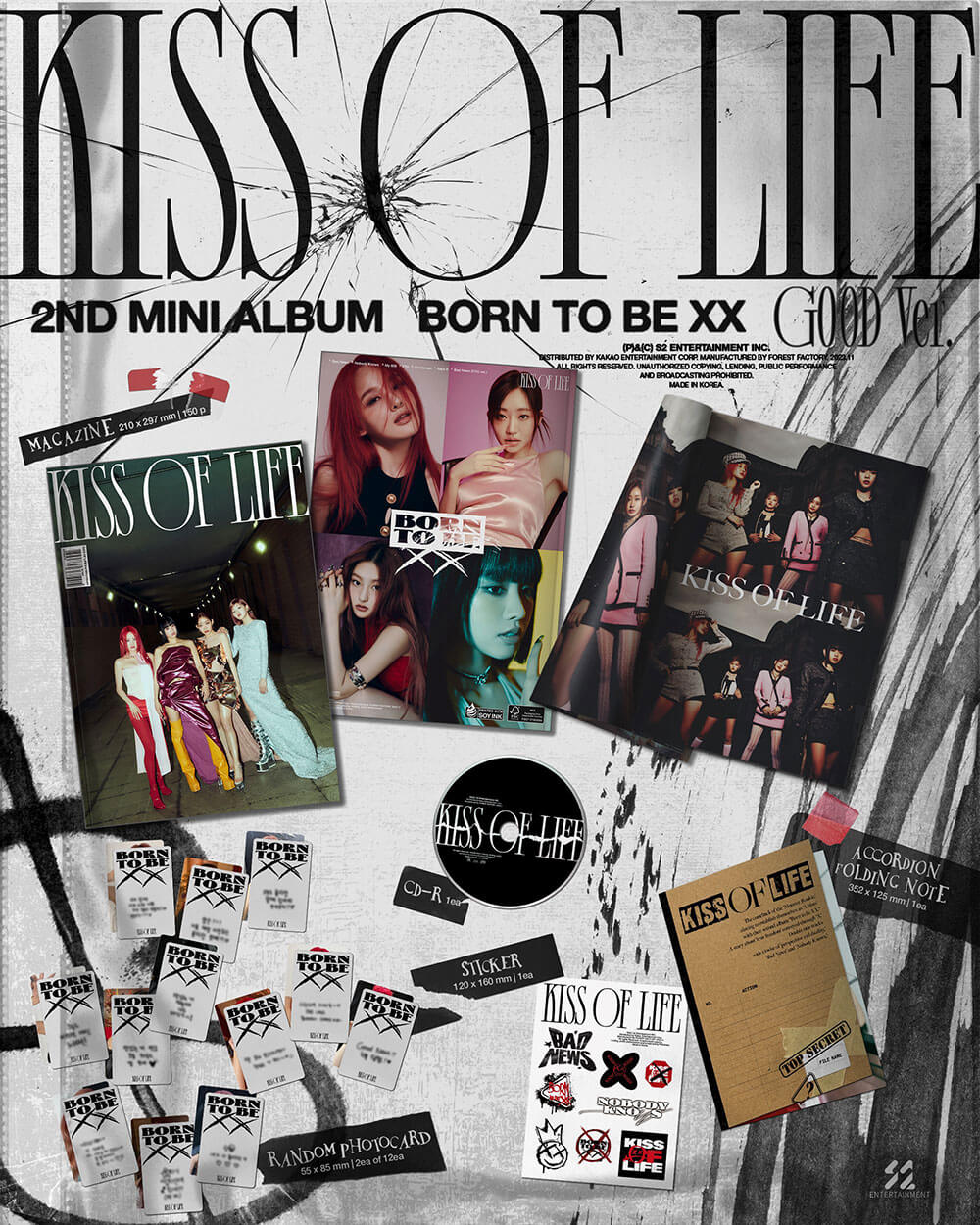 K-POP・アジア KISS OF LIFE 1st Mini Album K-POP・アジア kiss of life 1st mini alubm Amazon.com: KISS