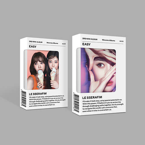 LE SSERAFIM - 3rd Mini Album EASY (WEVERSE Version)