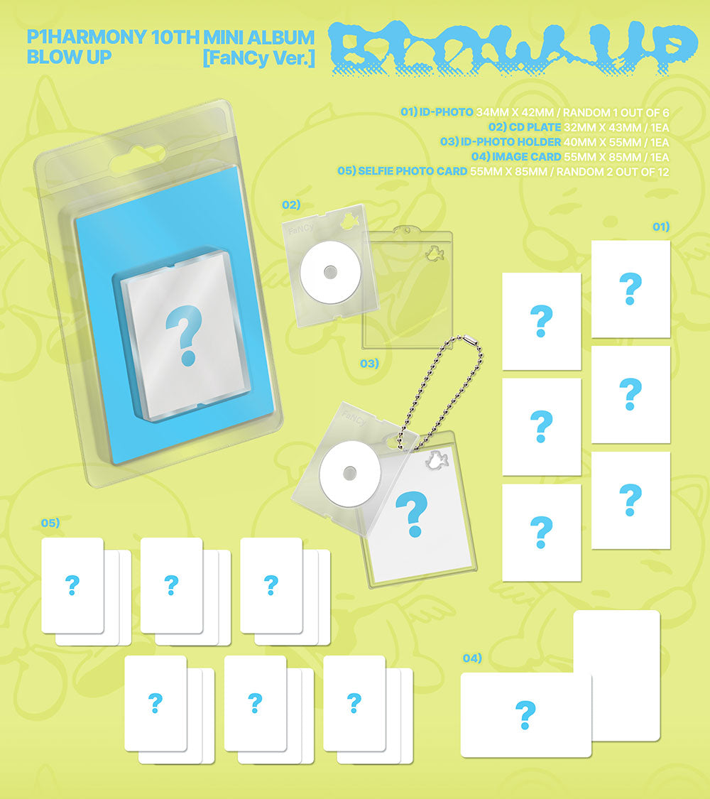 [PRE-ORDER] P1Harmony - 10th Mini Album ‘BLOW UP’ (FaNCy Ver.)