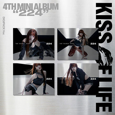 [PRE-ORDER] KISS OF LIFE - 4th Mini Album '224' (Digipack Ver.)