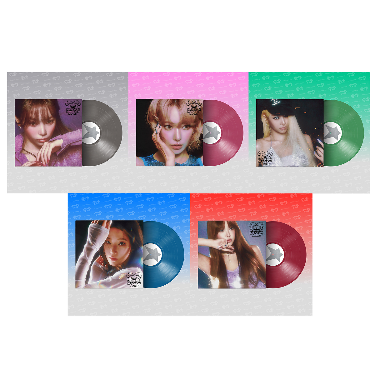 [PRE-ORDER] LE SSERAFIM - 2nd Single Album 'Made My Night' (VINYL ver.)