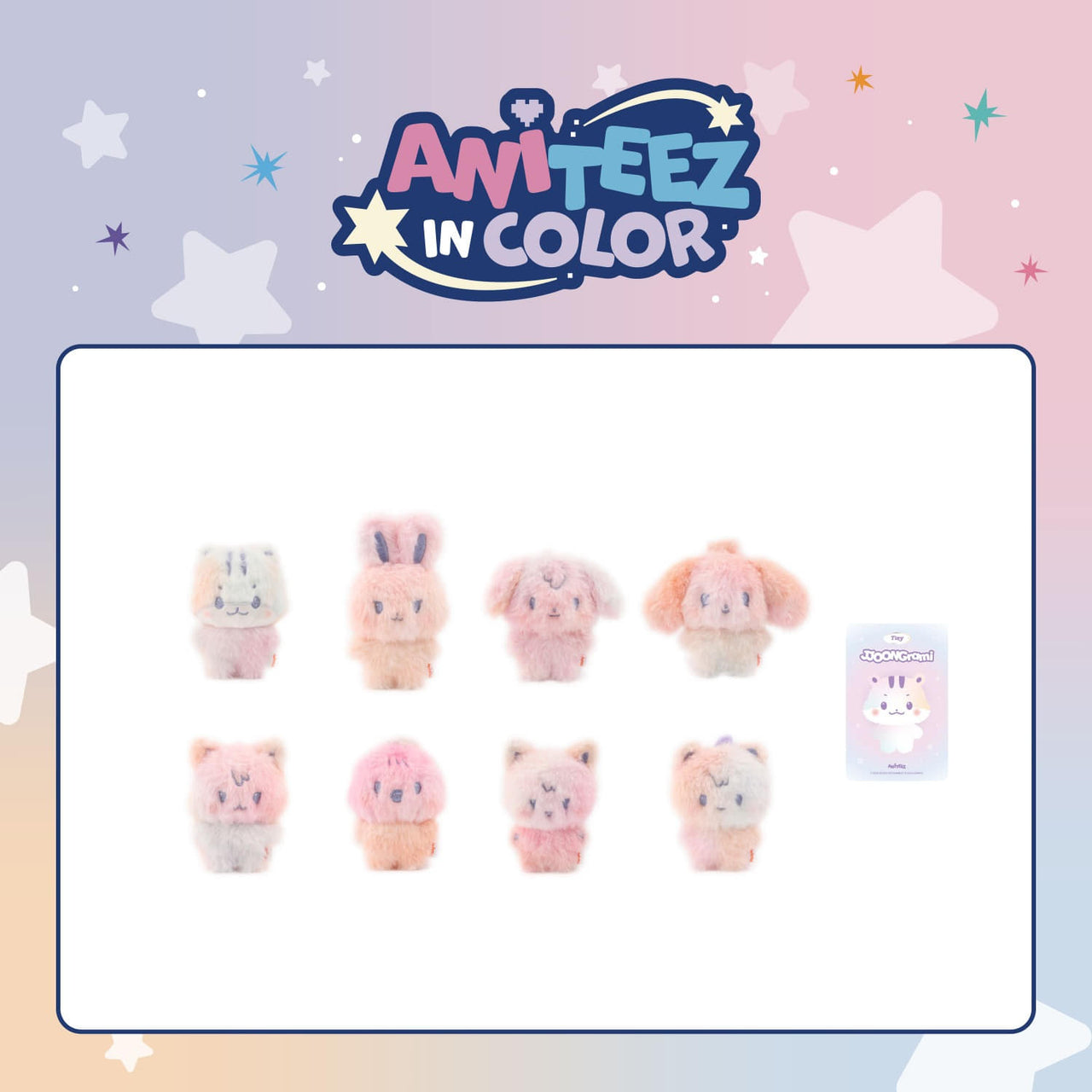 [PRE-ORDER] ATEEZ - ANITEEZ in Color (Color Mix TINY ANITEEZ DOLL)
