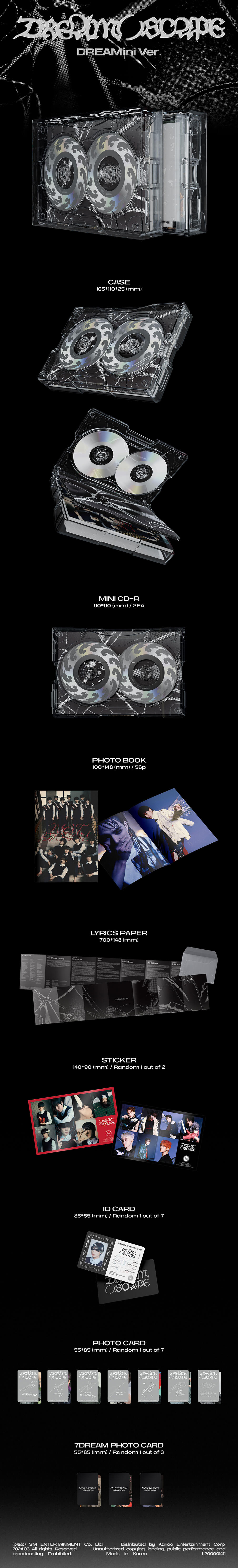 NCT DREAM - DREAM( )SCAPE Case