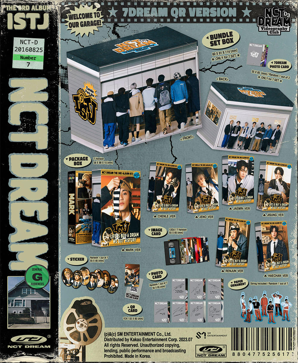 NCT DREAM - 3rd Full Album ISTJ (Smart Album)