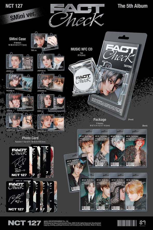 NCT 127 - 5th Full Album FACT CHECK (SMini)