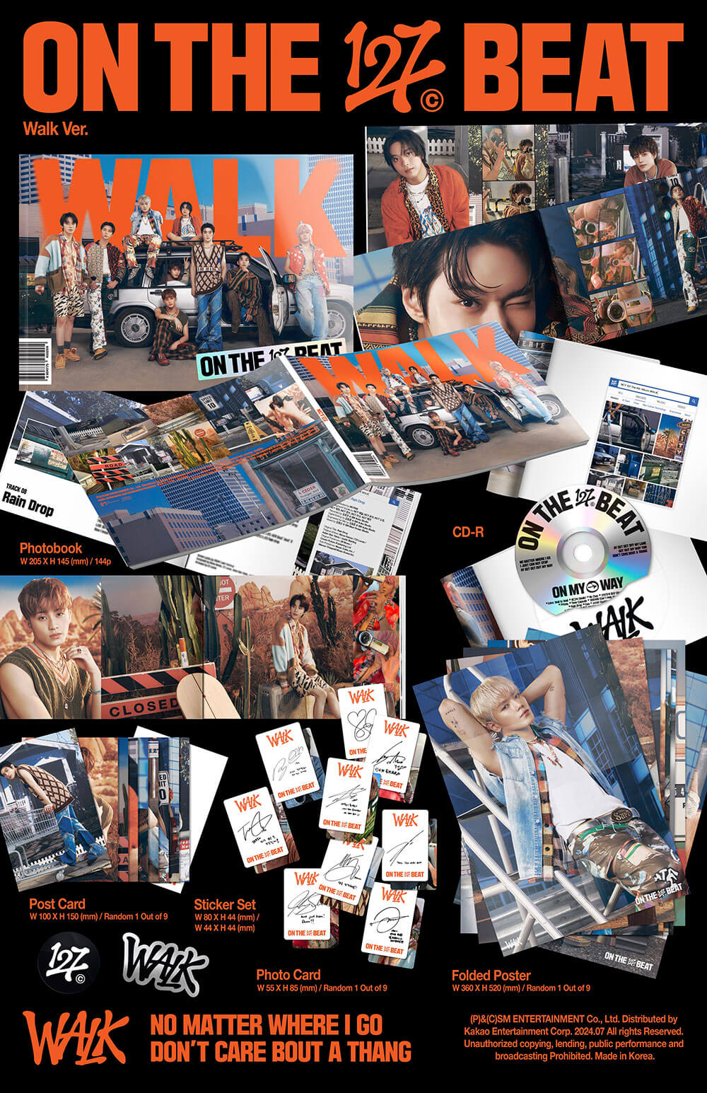 NCT 127 - 6th Full Album WALK (WALK Version) – I HEART KPOP Australia