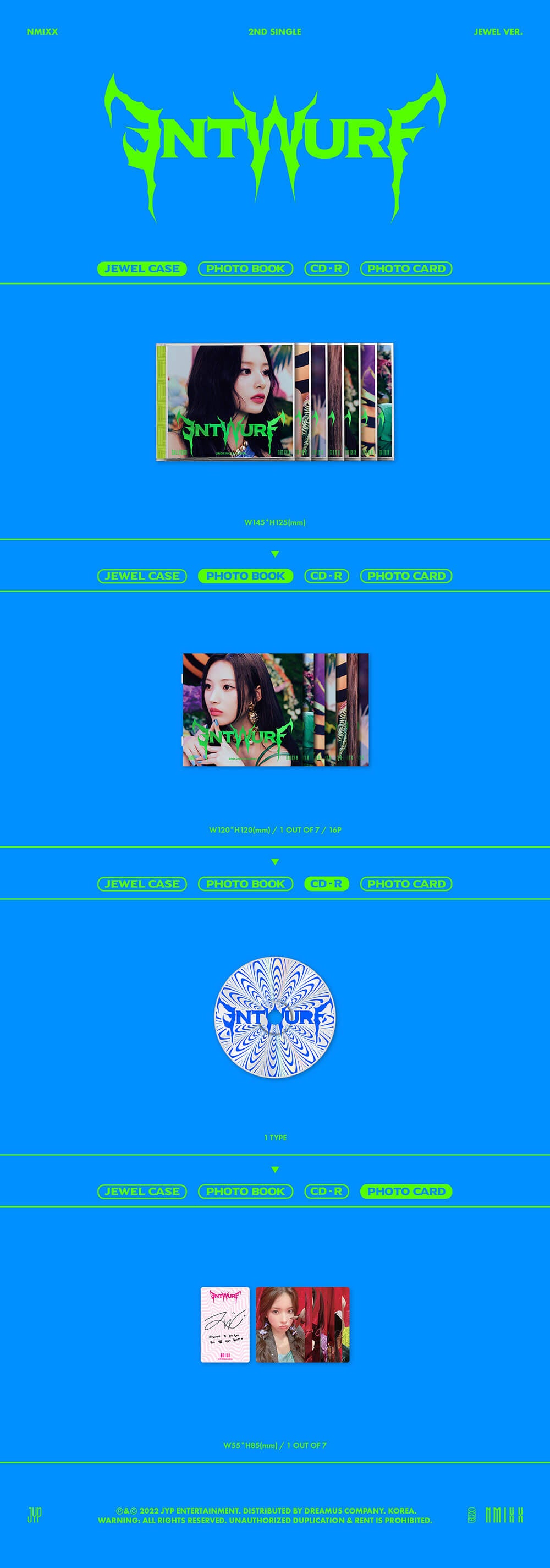 NMIXX - ENTWURF Jewel Case
