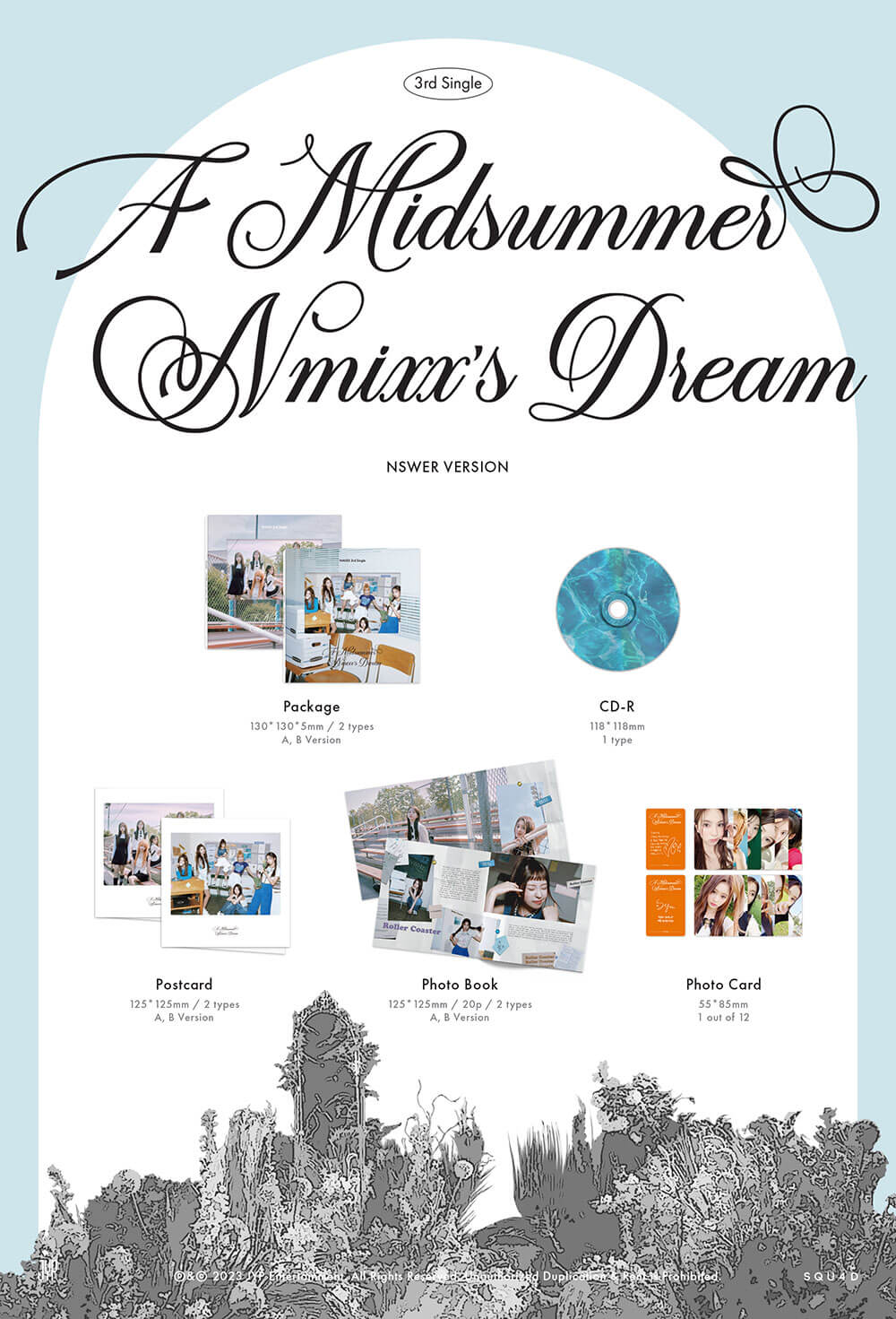 NMIXX - 3rd Single Album A Midsummer NMIXX's Dream (NSWER Version)