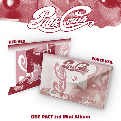 [PRE-ORDER] ONE PACT - 3rd Mini Album PINK CRUSH