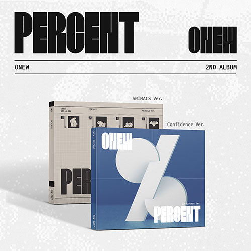 ONEW (SHINEE) - 2nd Album ‘PERCENT’ (Digipack)