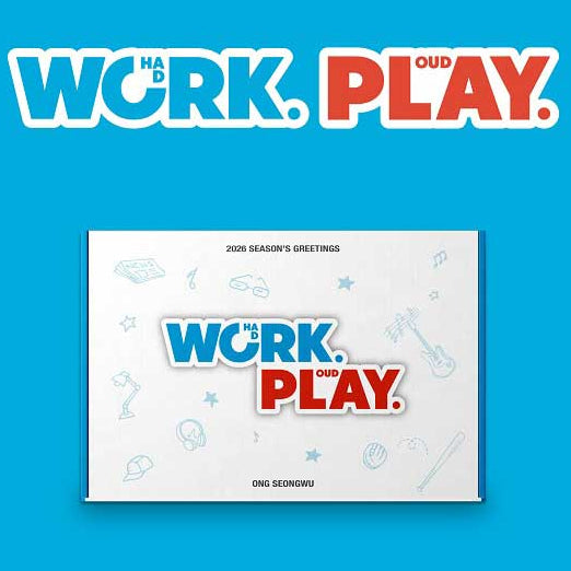 [PRE-ORDER] ONG SEONG WU - 2026 Season's Greetings "WORK HARD, PLAY LOUD"