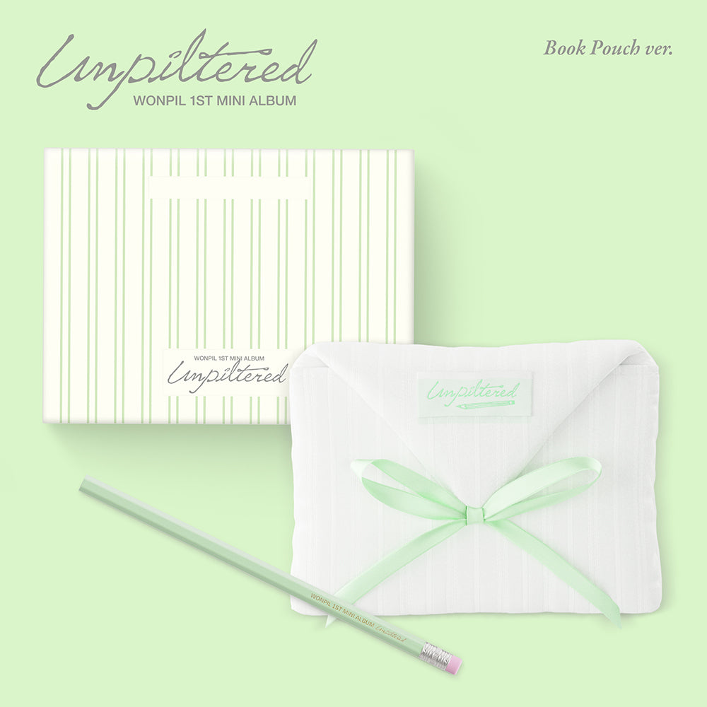 WONPIL(DAY6) - 1st Mini Album 'Unpiltered' (Book Pouch)