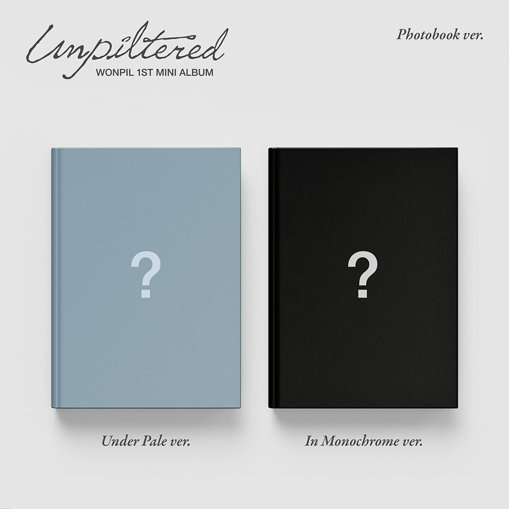 WONPIL (DAY6) - 1st Mini Album 'Unpiltered' (Photobook ver)