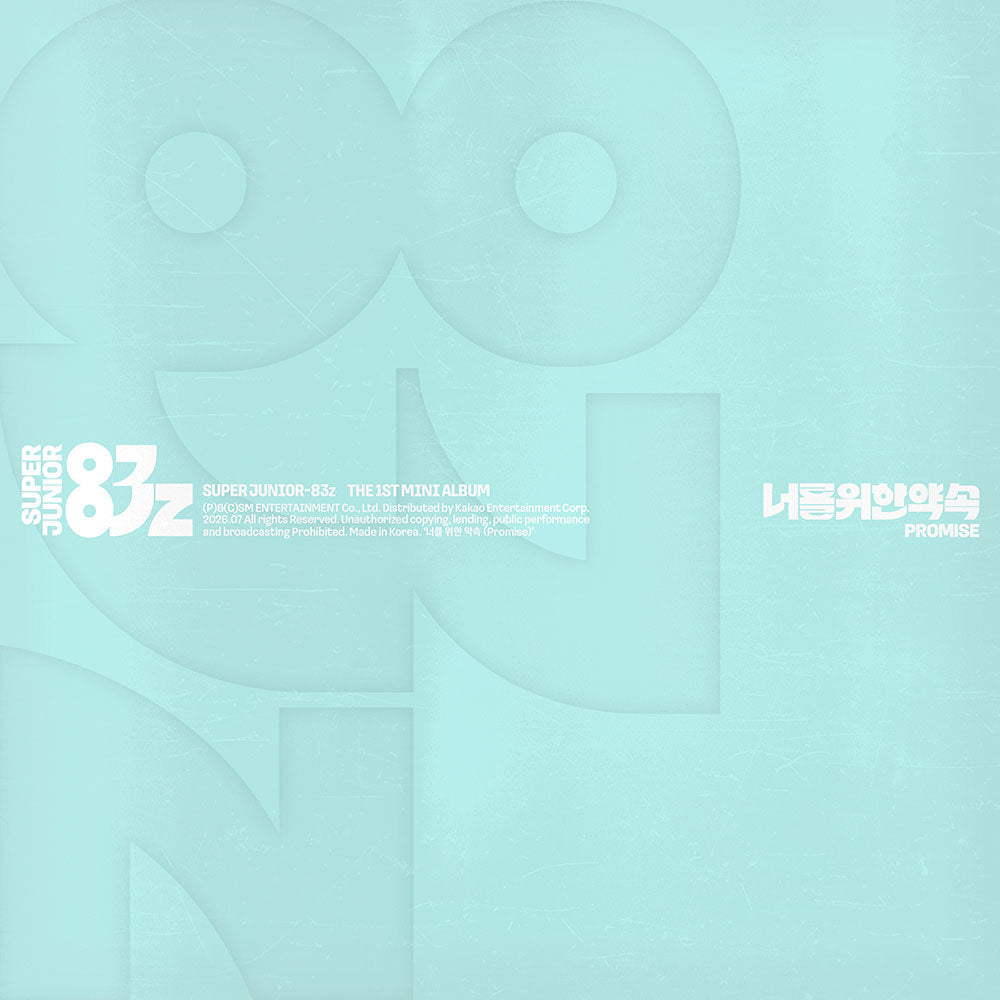 [PRE-ORDER] SUPER JUNIOR-83z - 1st Mini Album 'Promise' (Poster Ver)