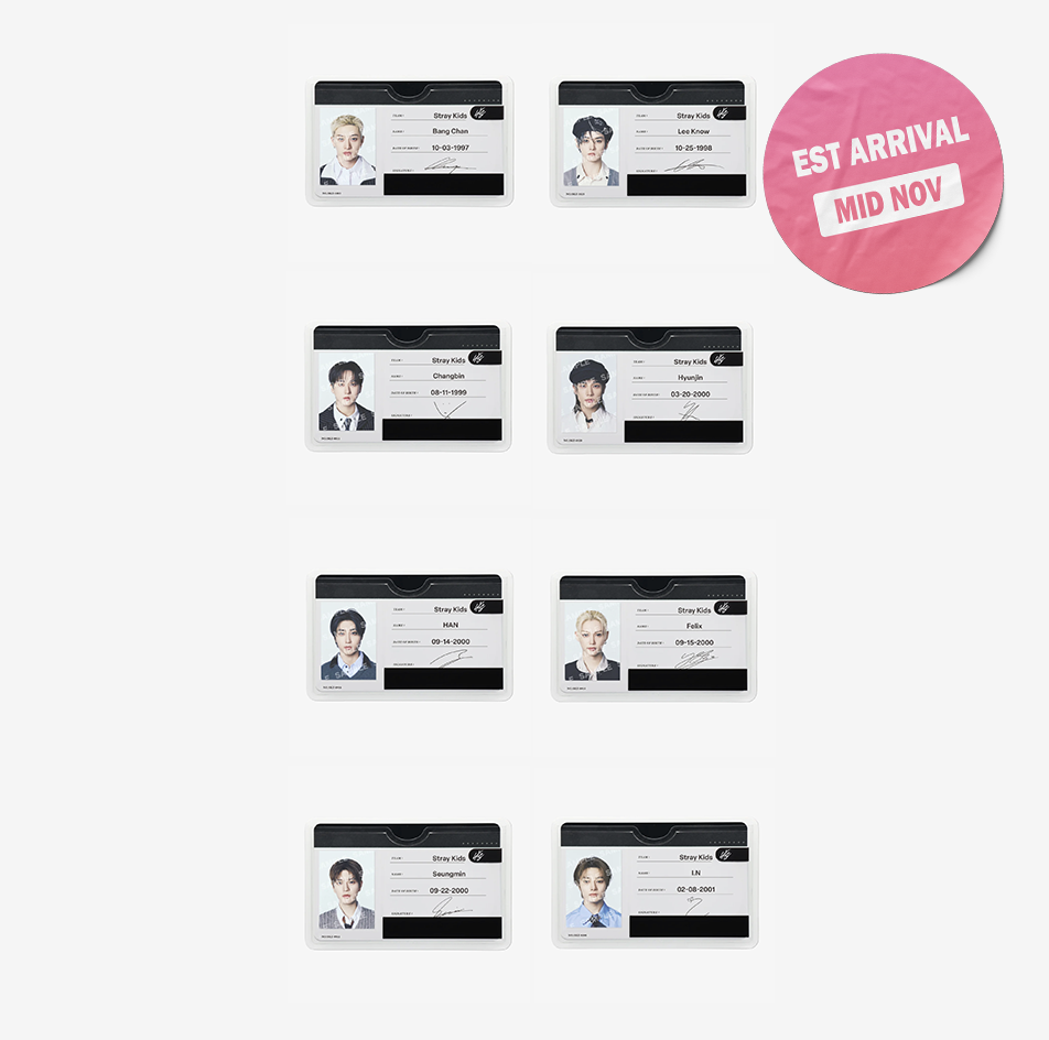 [PRE-ORDER] STRAY KIDS - World Tour ‘RUN IT JAPAN’ MD (Profile Card Set)