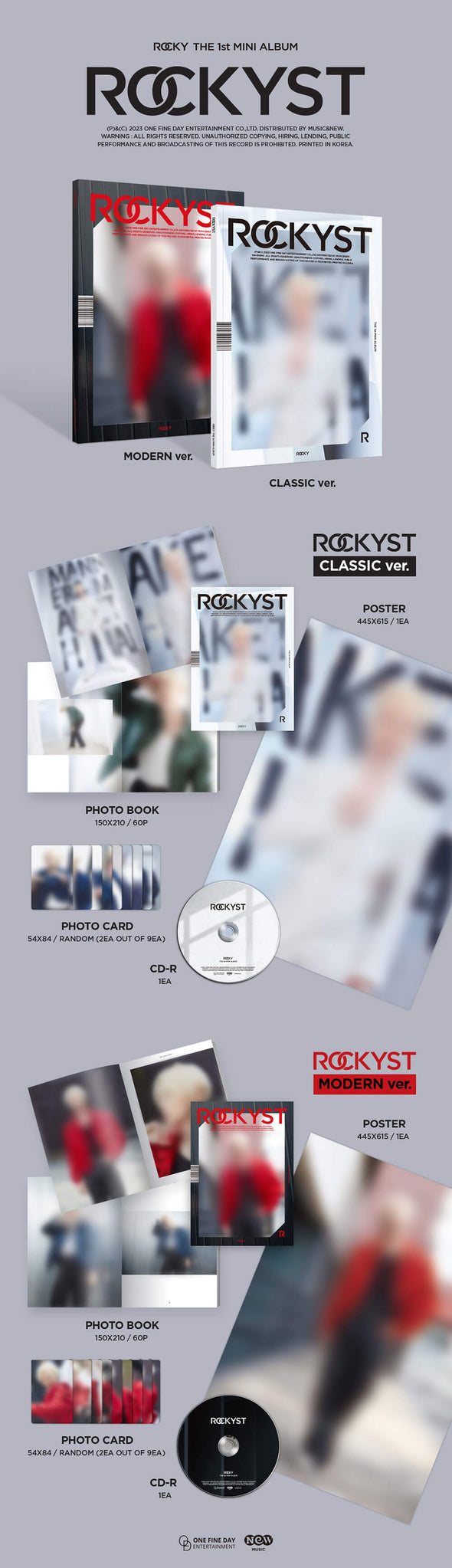 ROCKY - 1st Mini Album ROCKYST