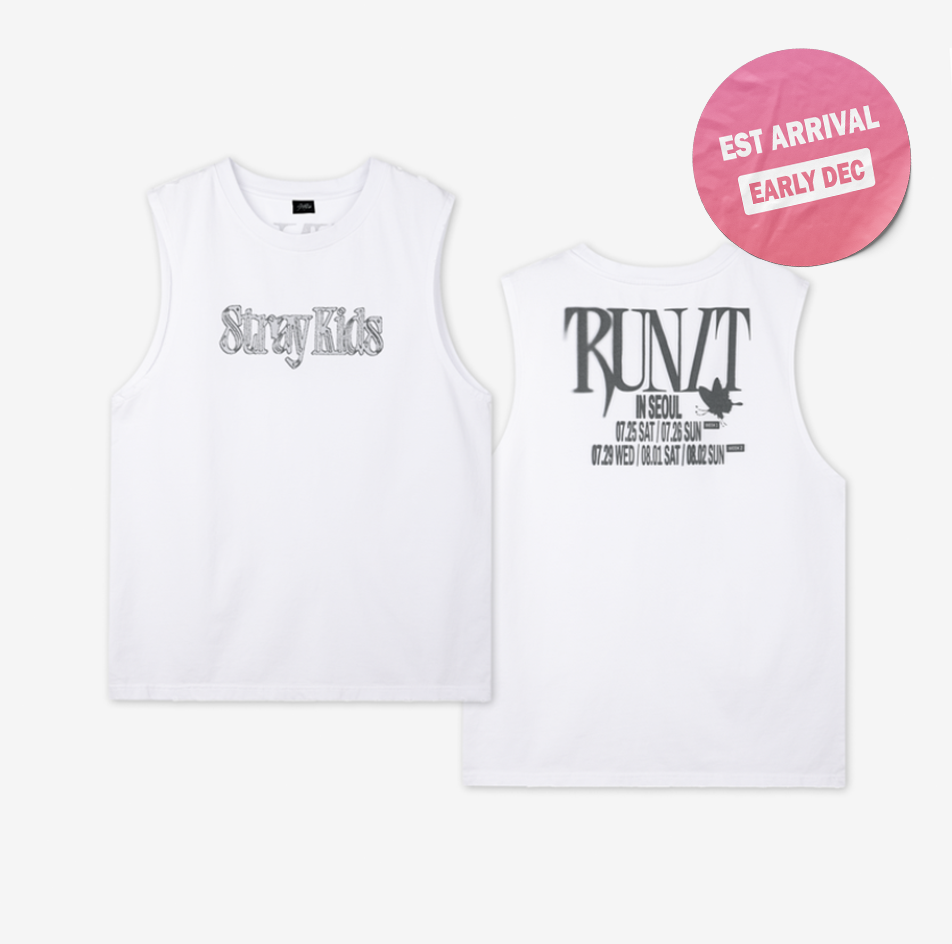 [PRE-ORDER] STRAY KIDS - World Tour RUN IT SEOUL MD (Sleeveless Shirt)