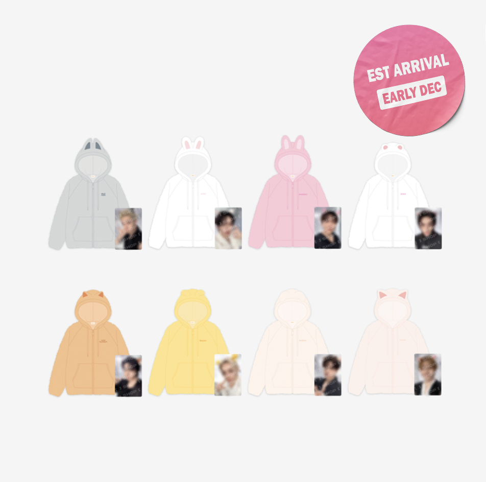 [PRE-ORDER] STRAY KIDS - World Tour RUN IT SEOUL MD (SKZOO Fleece Hood Zip-Up)