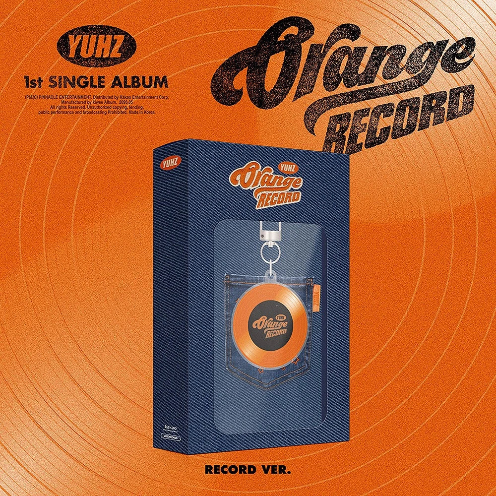 YUHZ - 1st Single Album 'Orange Record' (Record Version)