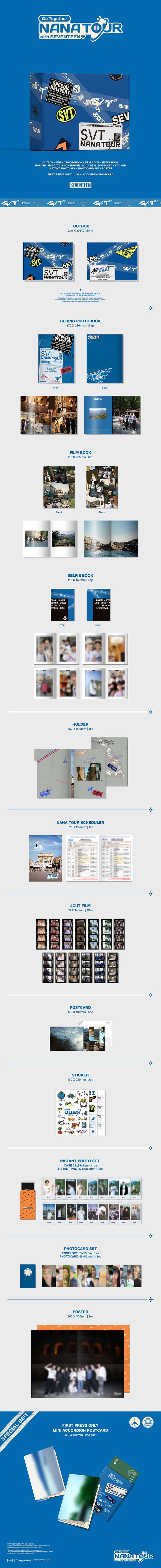 SEVENTEEN - NANA TOUR With SEVENTEEN 2024 Moment Package