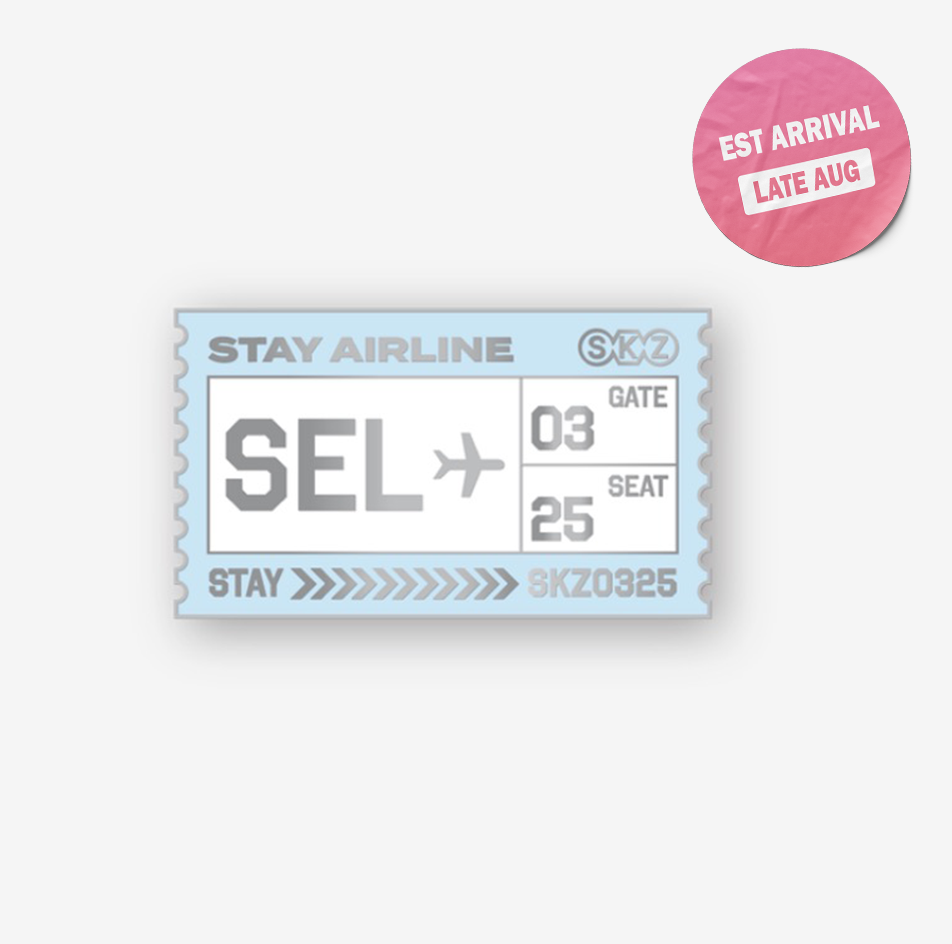 [PRE-ORDER] SKZOO Everywhere All Around The World - Metal Badge Seoul Ver