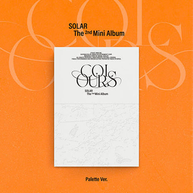 SOLAR - 2nd Mini Album (Palette Version)