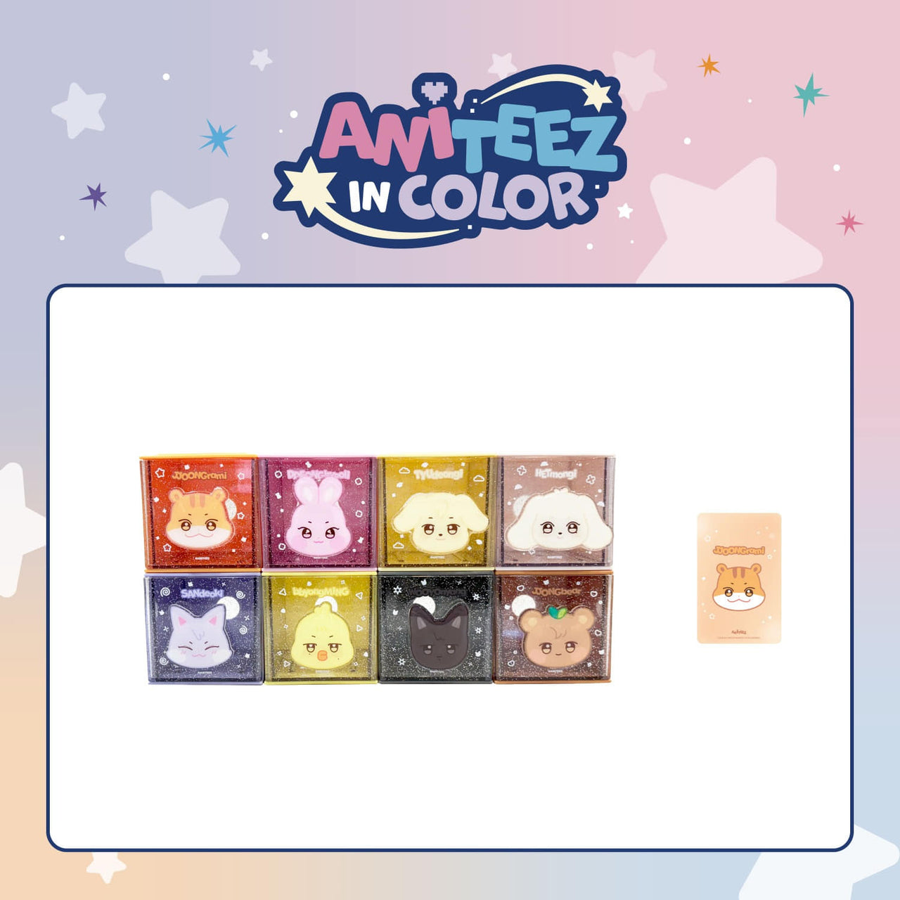 [PRE-ORDER] ATEEZ - ANITEEZ in Color (Colorful Storage Box)
