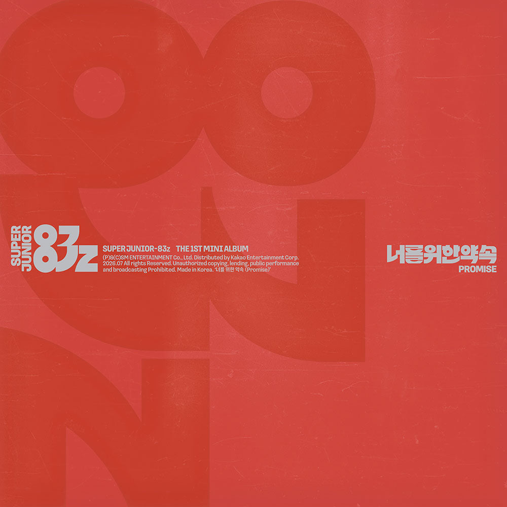 [PRE-ORDER] SUPER JUNIOR-83z - 1st Mini Album 'Promise' (Photobook Ver)