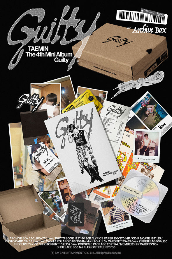 TAEMIN - 4th Mini Album GUILTY (Box)