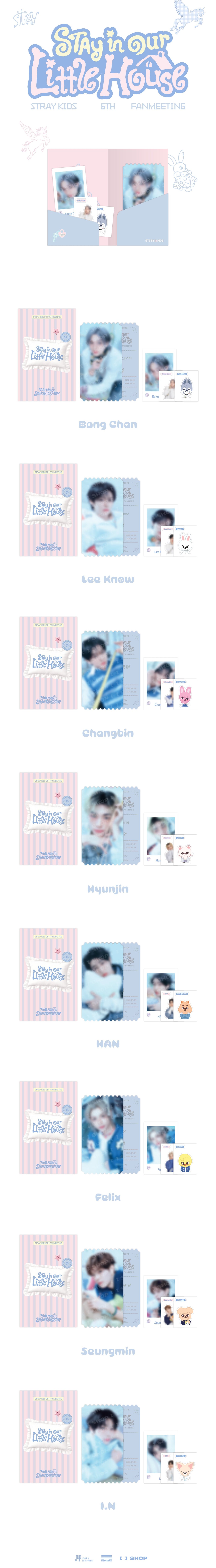 [PRE-ORDER] STRAY KIDS - 6TH FANMEETING MD 'STAY In Our Little House' (Special Ticket Set)