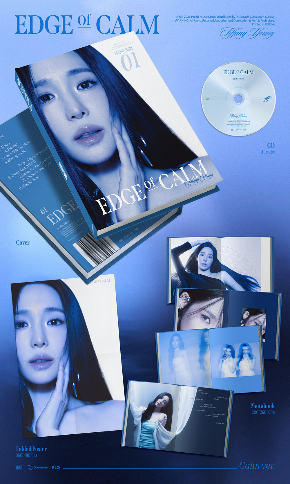 [PRE-ORDER] TIFFANY YOUNG - 1st Studio Album 'EDGE OF CALM'