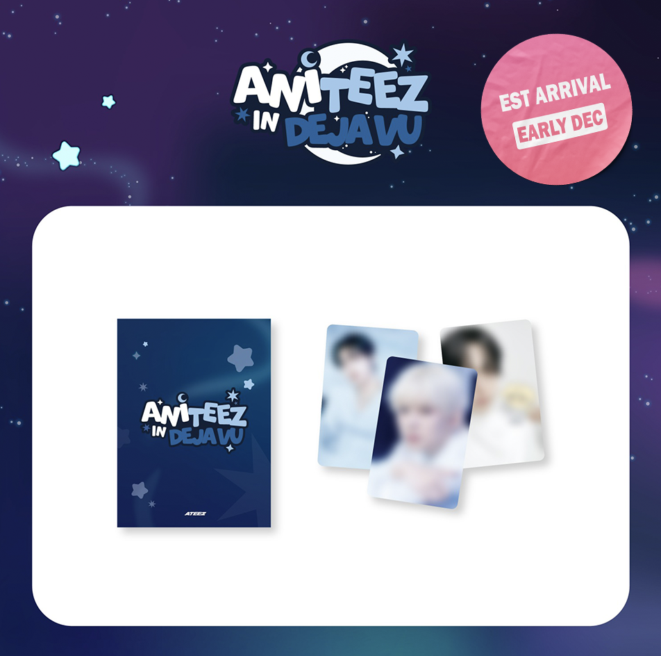 [PRE-ORDER] ATEEZ - ANITEEZ IN DEJA VU (Random Trading Card)