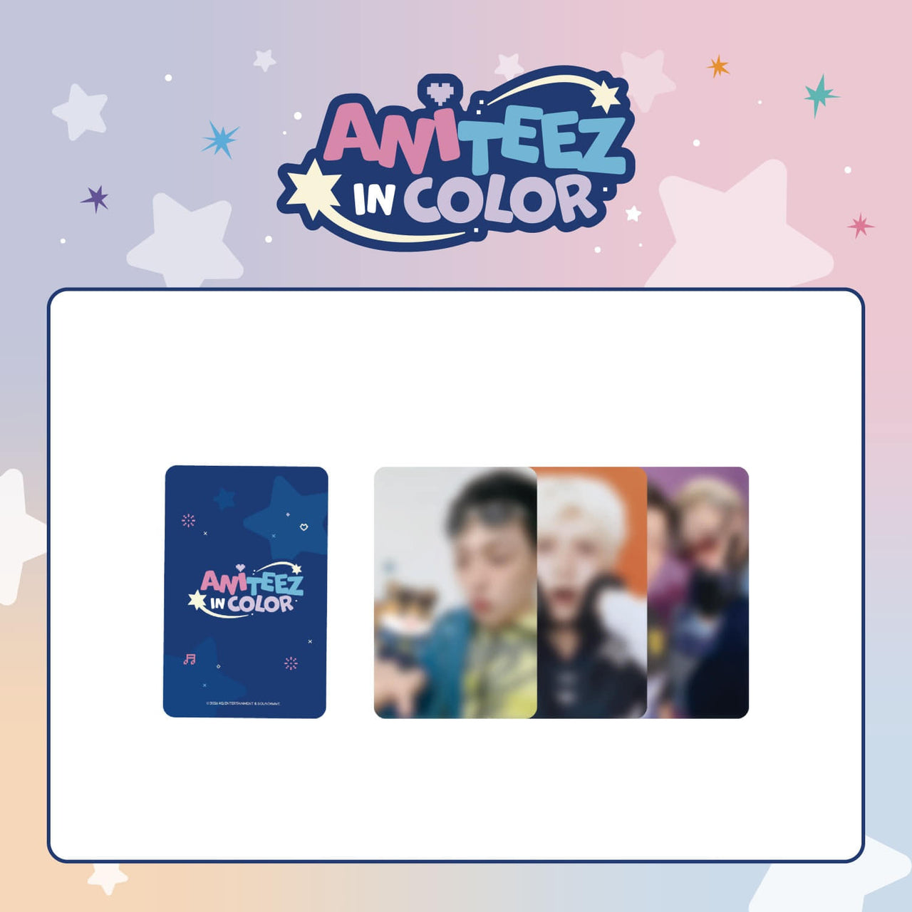 [PRE-ORDER] ATEEZ - ANITEEZ in Color (Random Trading Card)