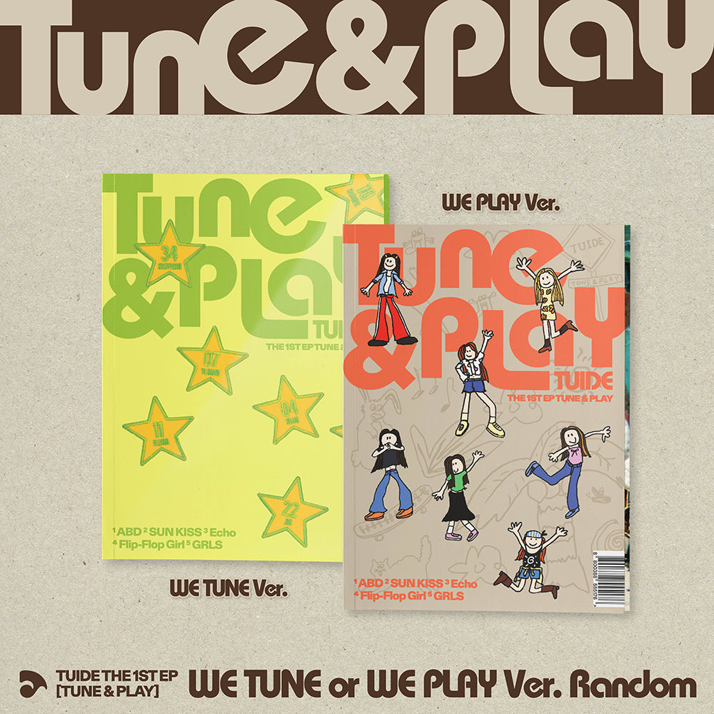 TUIDE - The 1st EP 'TUNE & PLAY' (Photobook Ver.)