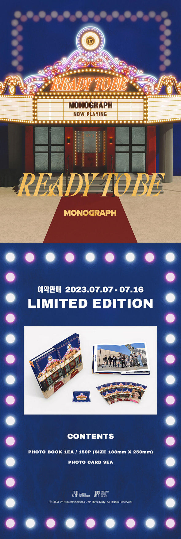 TWICE - Monograph [Ready To Be]
