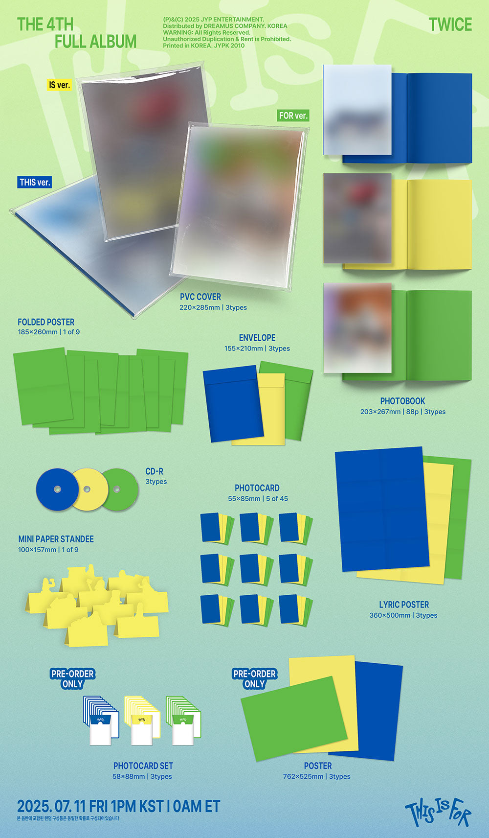 TWICE - 4th Full Album 'THIS IS FOR' (PHOTOBOOK Version)