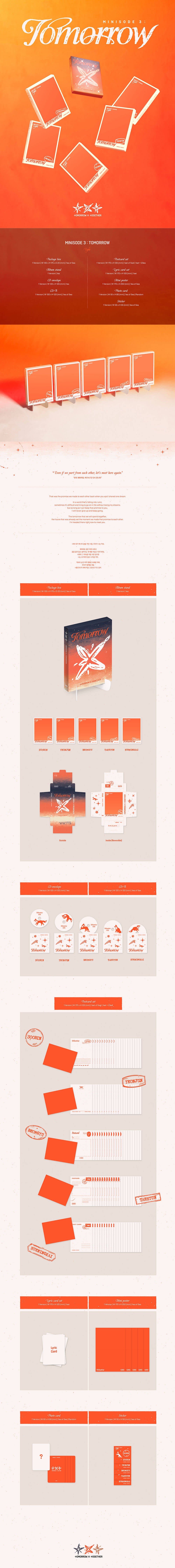 TXT - 6th Mini Album 'minisode 3: TOMORROW' (Light Version)