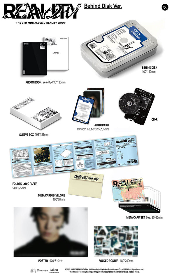 U-KNOW - 3rd Mini Album Reality Show (Behind Disk Version)