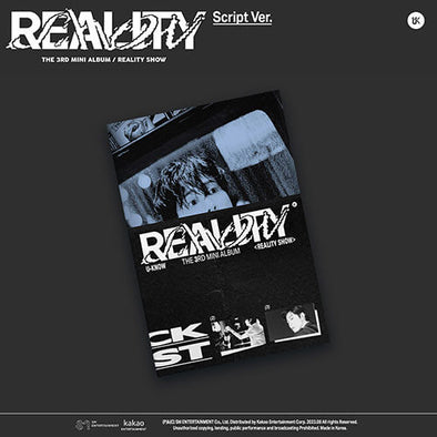 U-KNOW - 3rd Mini Album Reality Show (Photobook/Script)