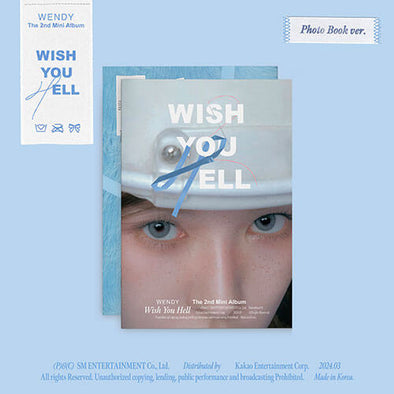 WENDY - 2nd Mini Album Wish You Hell (Photobook)