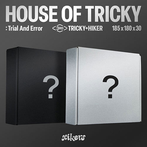 XIKERS - 3rd Mini Album HOUSE OF TRICKY : Trial And Error